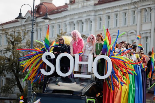 Eitynių „Už lygybę!“ akimirkos.<br>V. Skaraičio nuotr.