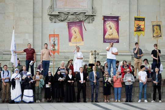 Eitynių „Už lygybę!“ akimirkos.<br>V. Skaraičio nuotr.