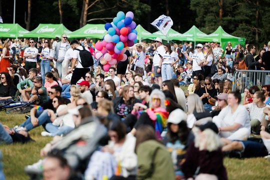 Eitynių „Už lygybę!“ akimirkos.<br>V. Skaraičio nuotr.