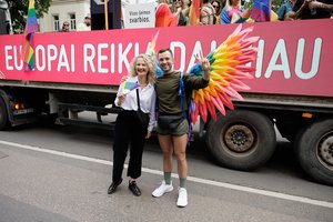 A. Armonaitė sako, kad civilinę sąjungą įmanoma priimti šiame Seime: viskas koalicijos partnerių rankose