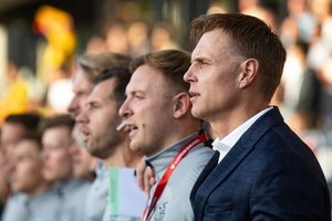 E. Jankauskas po pergalės Liepojoje: „Norime leisti jauniems žaidėjams patikėti, kad jie viską turi“