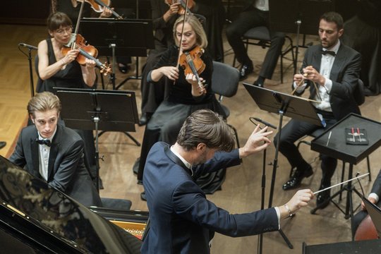 Vilniaus festivalio koncertas „Trys herojai: Wagner, Liszt, Strauss“.<br>Dmitrijaus Matvejevo nuotr.