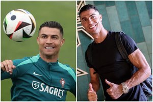 39-erių C. Ronaldo toliau liks svarbia Portugalijos rinktinės dalimi – treneris prakalbo apie išskirtinę savybę