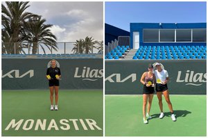 Iki pergalės turnyre tenisininkei P. Paukštytei pritrūko vieno laimėjimo