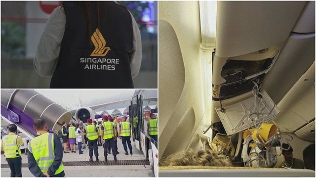 Košmarą išgyvenusiems Singapūro oro linijų keleiviams siūlo kompensacijas: sumos penkiaženklės
