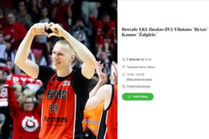 Bilietų į „Betsafe-LKL“ finalą nusipirkti panorę sirgaliai liko nieko nesupratę: „Atrodo prastai“