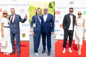 Iškilmingame JAV Nepriklausomybės dienos minėjime – garbūs svečiai