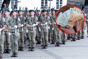 Ginčijantis dėl lėšų gynybai, iškėlė sąlygą, kada palaikytų pelno ir bankų solidarumo mokesčius