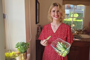 Mitybos ekspertė V. Kurpienė įvardijo 7 priežastis valgyti agurkus