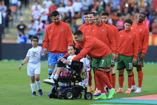 Portugalijos futbolo rinktinė Europos čempionatą pasitiks pergalingomis nuotaikomis.<br>EPA-ELTA nuotr.