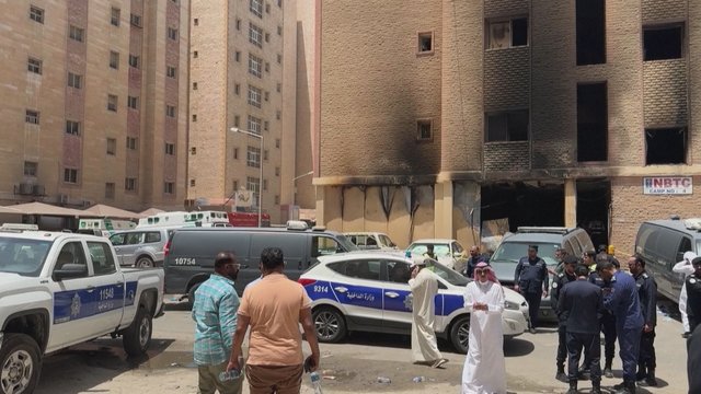 Pražūtingas gaisras Kuveite pareikalavo 41 gyvybės: dėl nelaimės – kaltinimai verslininkams