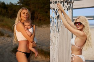 Solveiga Mykolaitytė su sužadėtiniu ir sūnumi turi namus pajūryje: „Vos spėju lakstyti sūnui iš paskos“