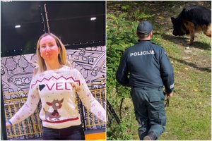 Dronai, tarnybiniai šunys, vaizdo įrašai kol kas negelbsti: į darbą susiruošusi jauna kaunietė dingo po šiltos žinutės draugui