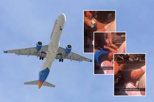 Sumaištis ore: girtam vyrui užpuolus įgulą ir keleivius, nukreiptas į Tenerifę skridęs lėktuvas, užpuolikas ištemptas policijos