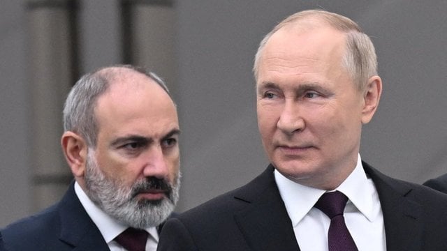 N. Pašinianas skelbia – Armėnija pasitrauks iš Rusijos vadovaujamo aljanso