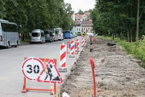 Įvažiavimas į Paupį taps saugesnis: netrukus bus įrengtos laikinos priemonės