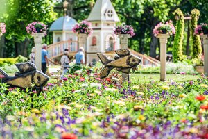 Pakruojo dvare – didžiausias Šiaurės Europoje vasaros gėlių festivalis