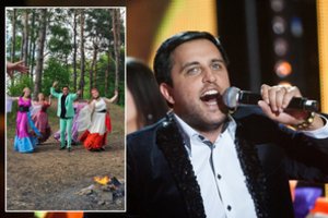 Savo kūrybos dainą pristatantis atlikėjas Radži Aleksandrovičius: „Tai – duoklė seneliui“