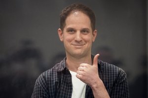 Rusija: JAV žurnalistas E. Gershkovichius bus teisiamas už šnipinėjimą