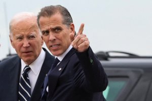 J. Bidenas apie nuteistą savo sūnų: jis yra vienas padoriausių žmonių, kuriuos pažįstu