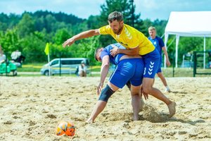 Birštone startavo 2024-ųjų Lietuvos paplūdimio futbolo čempionatas