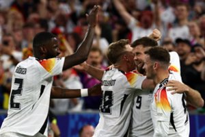 Karštas „Euro 2024“ startas: raudonos kortelės ir įvarčių lietaus fone – šeimininkų vokiečių pergalė