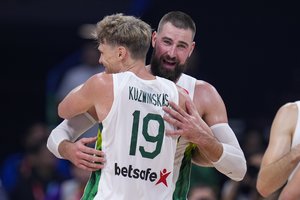 Lietuvos krepšinio rinktinė turi naują kapitoną – pareigos patikėtos M. Kuzminskui