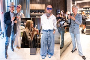 Žinomi žmonės dalyvavo nišinių kvepalų uoslės ir skonio eksperimente: atvyko ir S. Starkutė bei N. Zeleniūtė 