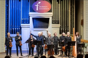 Vilniaus festivalis: baroko muzikos žvaigždynas iš Italijos pakerėjo publiką