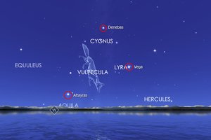 Trys ryškios žvaigždės žymi vasaros pradžią: štai kaip pamatyti Vasaros trikampį