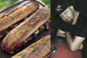 Barbekiu meistras K. Krivickas siūlo išbandyti skaniausio grilio sumuštinio receptą: pirštus apsilaižysite