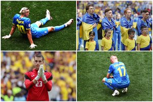 Po sensacingo sutriuškinimo – Ukrainos futbolininkų atodūsis: „Gėda žiūrėti sirgaliams į akis“