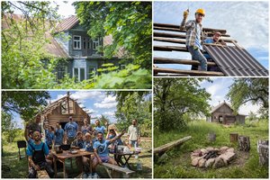 Tokios iniciatyvos Lietuvoje dar nebuvo: vietoje viešbučio – sena trobelė, o nakvynės kaina – vos nuo 10 eurų