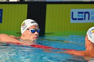 Lietuviai toliau spindi Europos čempionate: D. Rapšys ir T. Navikonis įplaukė į pusfinalį