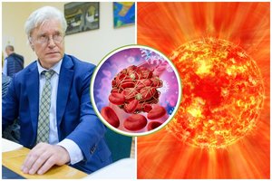 Profesorius įspėjo – per magnetines audras susidaro kraujo krešuliai: išvardijo, kas gali apsaugoti