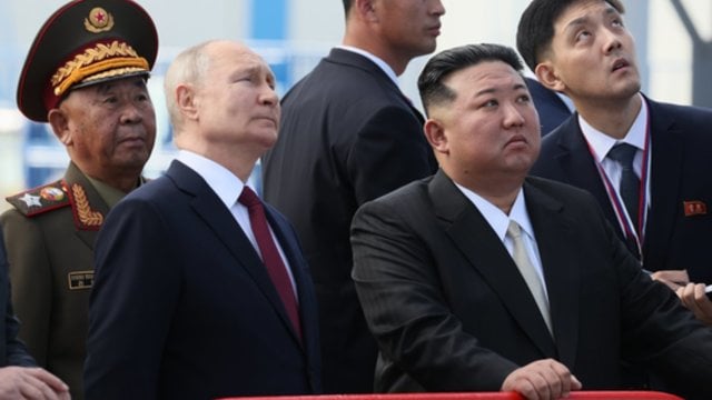 V. Putinui lankantis Šiaurės Korėjoje – Pietų gyventojų nerimas: draugystę laiko pavojinga