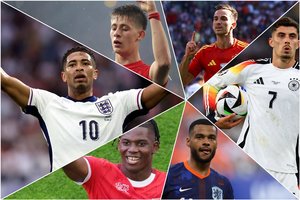 Lenktynėse dėl EURO 2024 auksinio batelio – 31 futbolininko lygybė