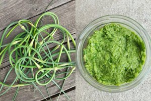 Pasidalijo trimis būdais, kaip naudingai galima panaudoti peraugusius česnakų stiebus