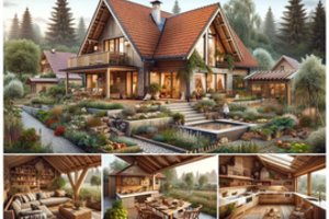 Dirbtinis intelektas nupiešė lietuvio svajonių namą, tačiau viena aplinkybė net jam buvo neįkandama