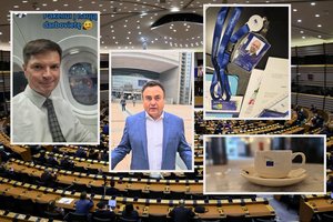 Pirmą kartą išrinkti Lietuvos europarlamentarai atvyko į naują darbovietę: jau dalijasi įspūdžiais