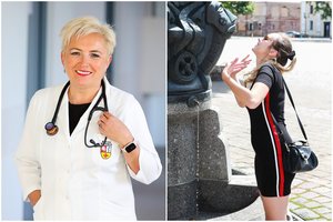 Kardiologės atmintinė: ko nevalia daryti per karščius