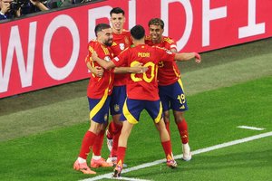 „Dovanos“ iš Italijos gynėjo sulaukusių ispanų kišenėje – bilietas į kitą „Euro 2024“ etapą