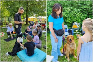 Festivalyje Anykščiuose – vaikų pažintis su terapiniais šunimis