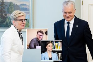 The decision has finally been made: Šimonytė has officially submitted two ministerial nominations to Nausėda