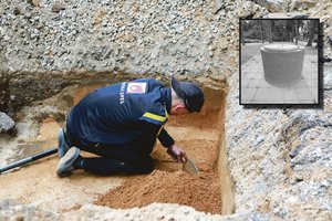 Kauno kapinėse iškilo paslaptingas statinys – pirmas toks Lietuvoje, skirtas žmonių kaulams