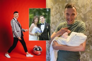 Ką tik tėvu tapęs „Kelias į žvaigždes 3“ nugalėtojas A. Oleinikas neslėpė emocijų:  „Ašarojau kaip didelis vaikas“