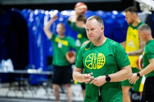 Darbo pokalbiuose dalyvaujantis K. Maksvytis – apie kitą lietuvį NBA ir lyderį M. Grigonį