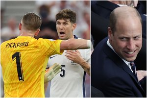 Anglijos futbolininkų kančias prieš Daniją stebėjo ir princas Williamas – teigė, kad tai ne pasaulio pabaiga