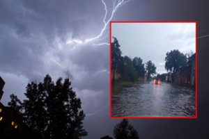 Šeštadienį Šakių miesto gatvės virto į ežerus: ragina susitaikyti – tokių atvejų tik daugės