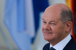 Vokietijos kanclerį neramina Prancūzijos parlamento rinkimų baigtis